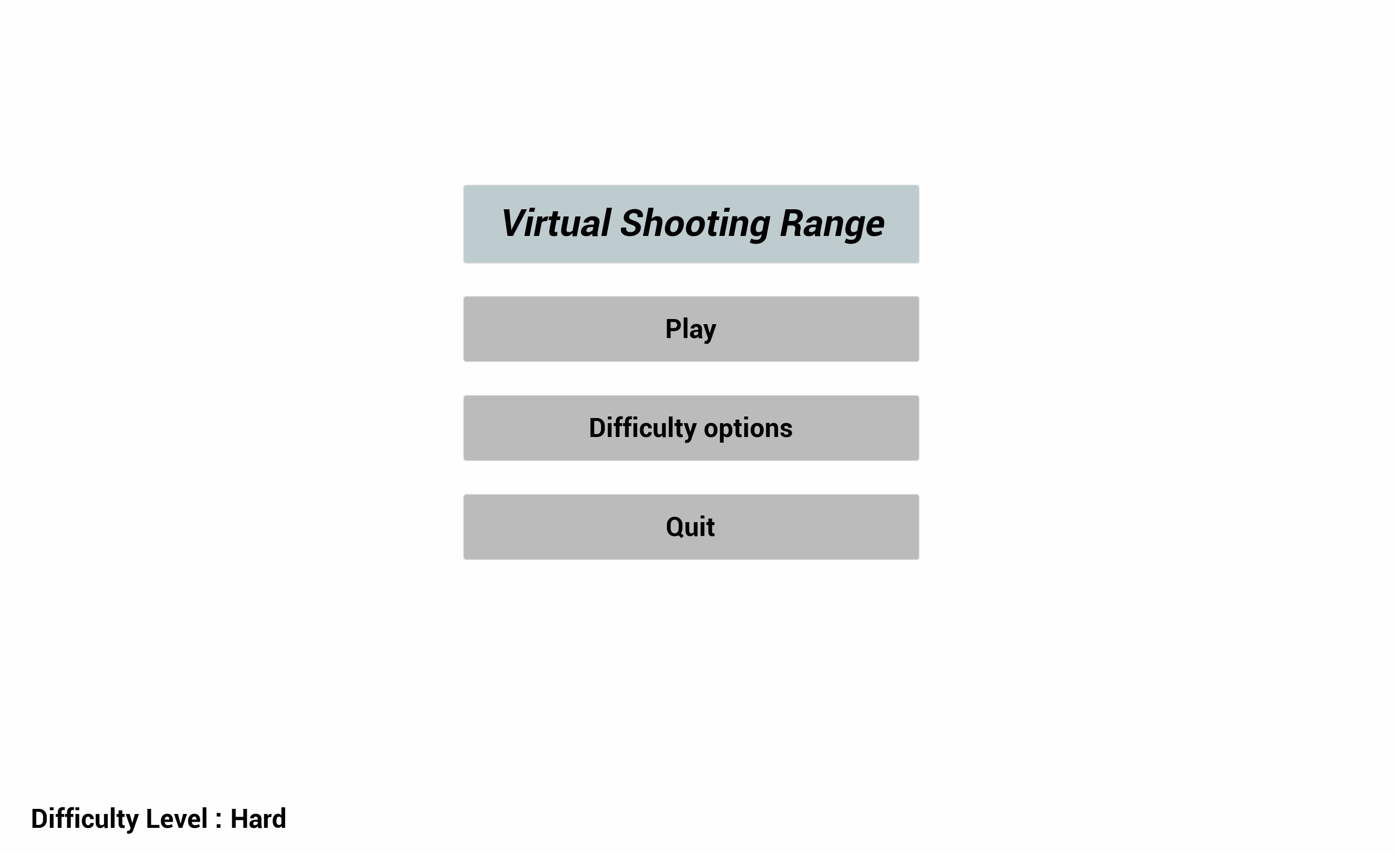 Main Menu