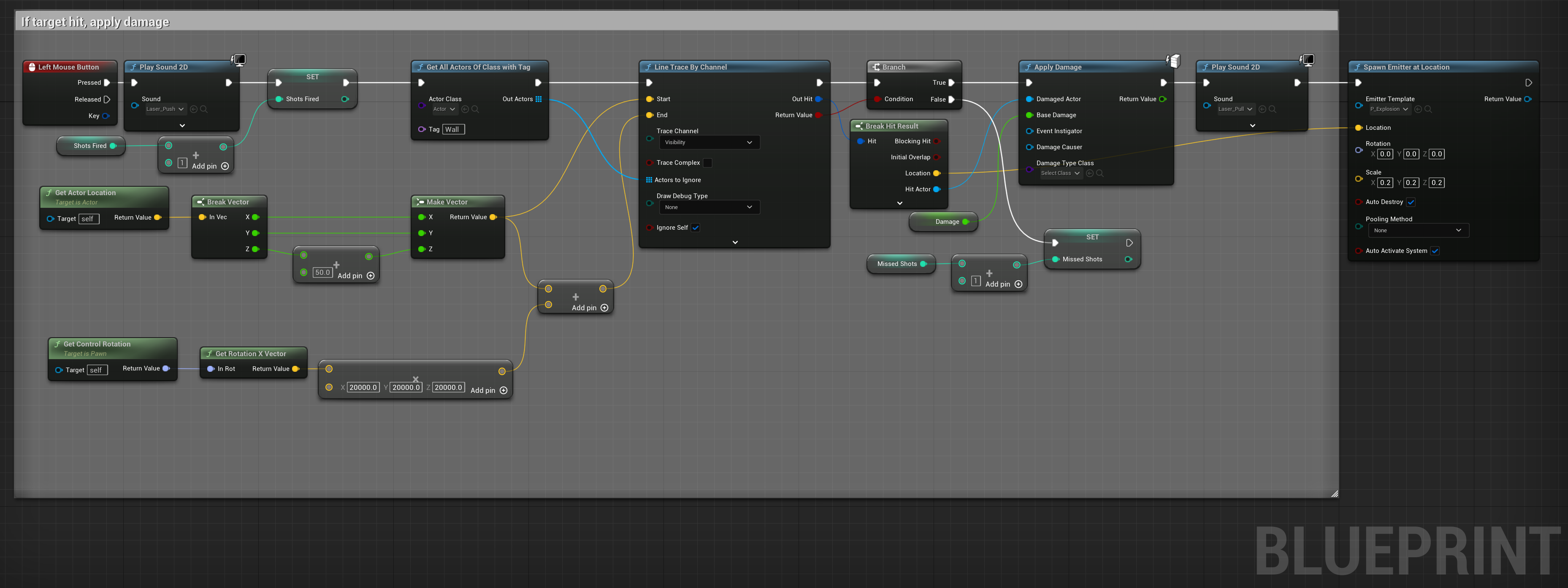 shootingLineTrace
